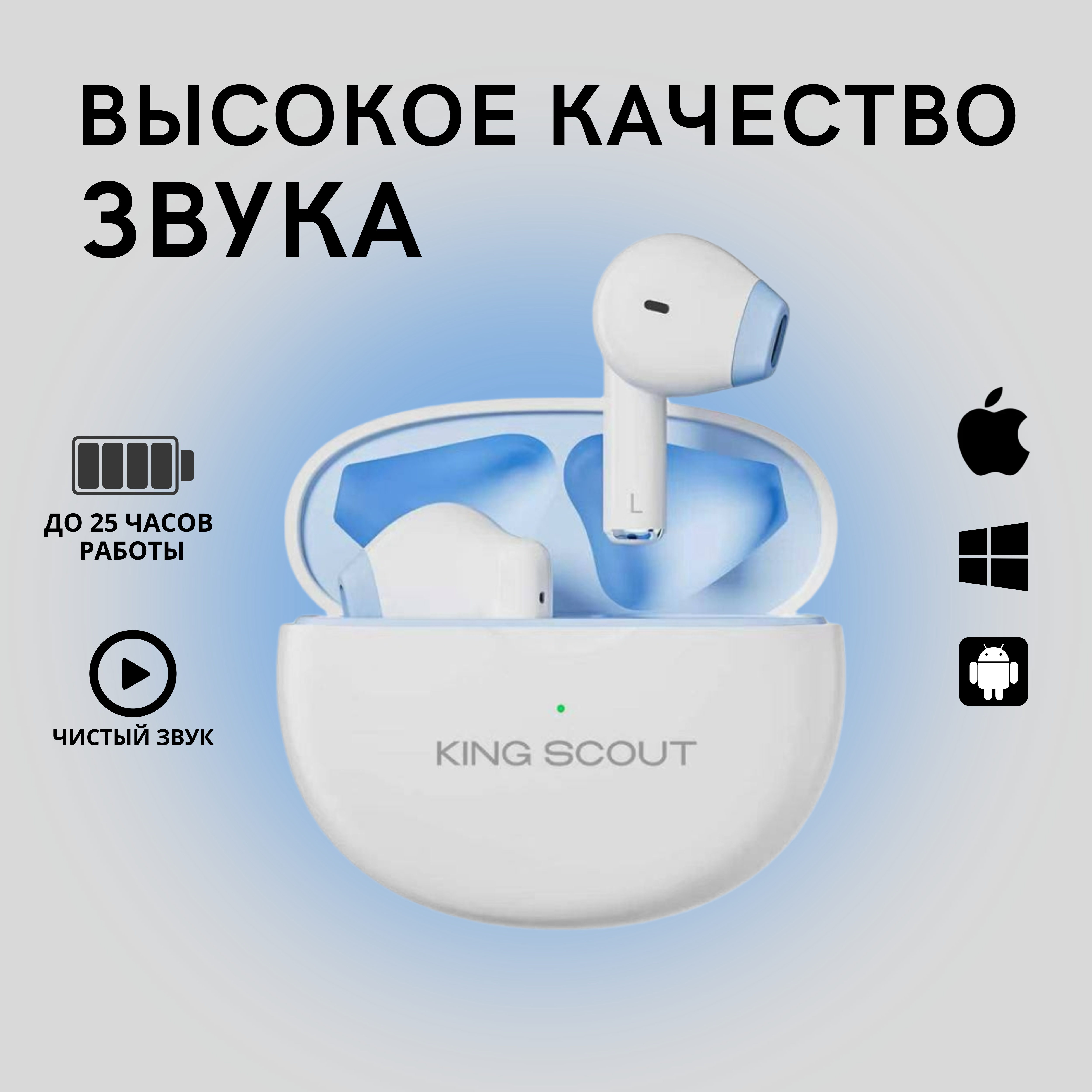 Беспроводные наушники KING SCOUT G30